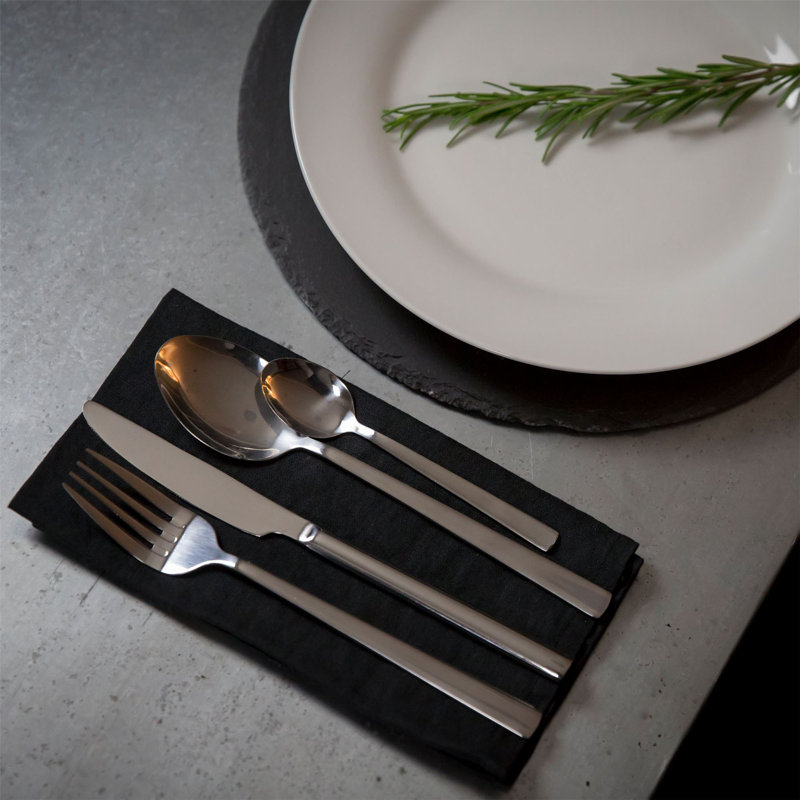 Argon Tableware - Tondo 18/0 Stainless Steel Cutlery - Silver