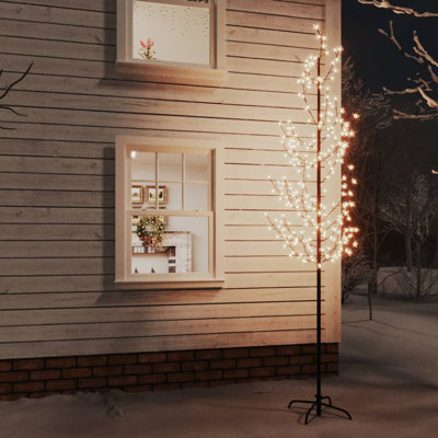 Künstlicher Weihnachtsbaum Warmweiß mit 120 LED-Leuchten