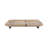  18" Gorda Crackle Travertine Tray