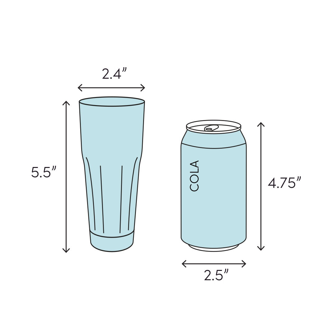 Pure Drinking Glass, 3 oz