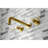 Kingston Brass Concord Two-Handle 3-Hole Wall Mount Roman Tub Faucet-44388681-72475871