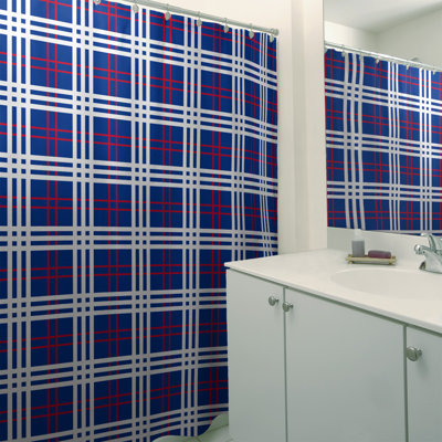 Plaid Shower Curtain