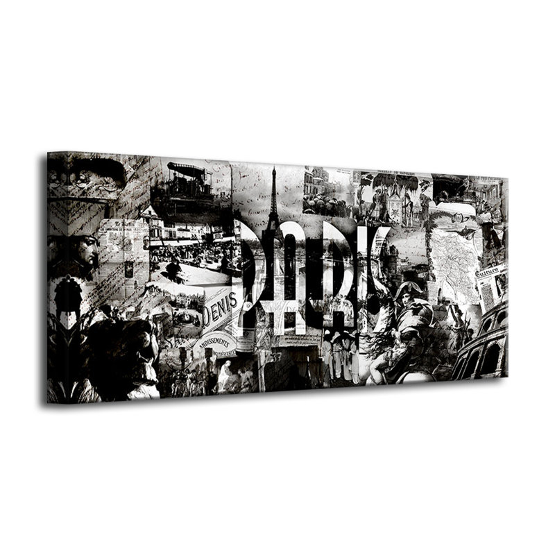« paris », impression sur toile