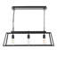 3 - Light Matte Black Kitchen Island Pendant