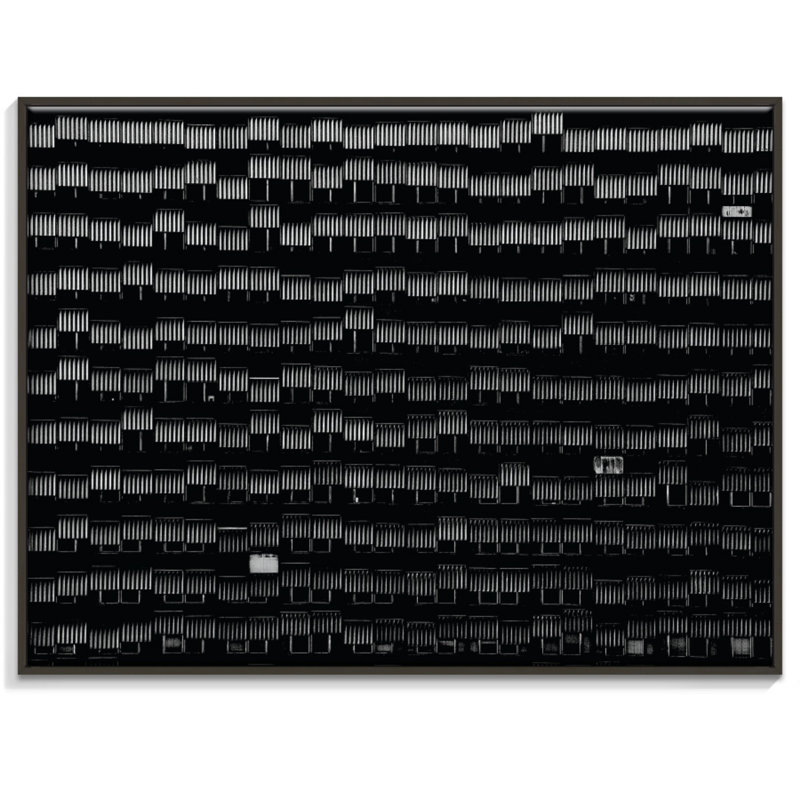 Way of Life - Photograph Print on Glass, 41cm H x 51cm W, Black Framed