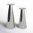 11.0'' H Stainless Steel Tabletop Candlestick-1471798454