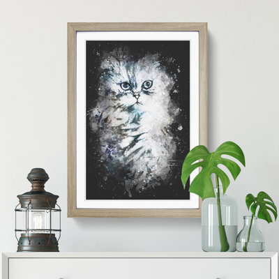 Persian Cat - Picture Frame Graphic Art Print