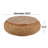 Kai Cole And Grey Rattan Wrapped Brown Living Room Coffee Table With Teak Tabletop