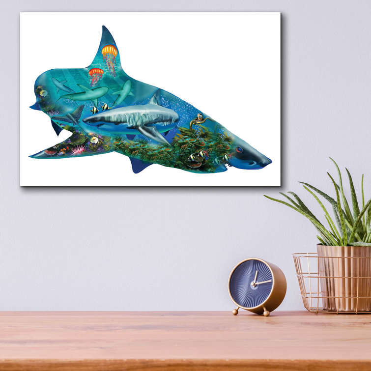 Dovecove Shark Bait 2300 On Plastic / Acrylic by Enright Print