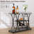 Industrial Bar Cart Kitchen Bar