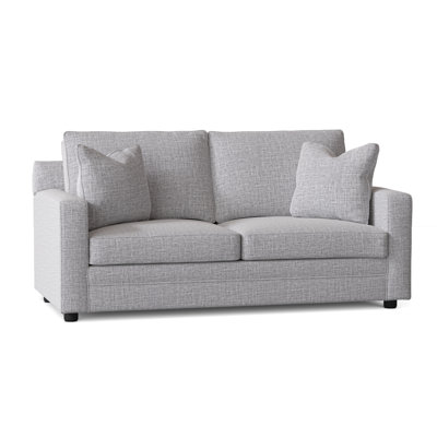 Aukai 72" Square Arm Sofa Bed with Reversible Cushions