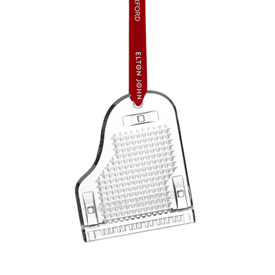 Elton John Piano Ornament