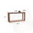 Solid Wood Veneer Console Table-436581907