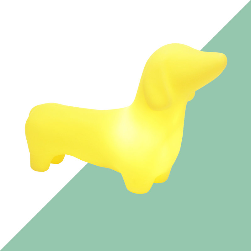 Figurine de teckel Aaden, Jaune moelleux