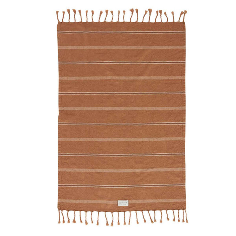 Kyoto Bath Towel, Dark Caramel