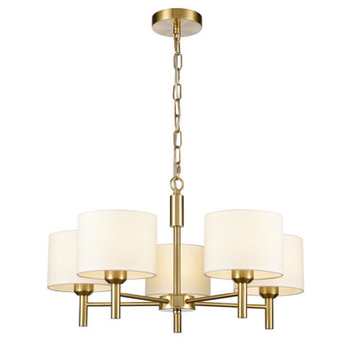 Akyrie - Light Brass Shaded Pendant