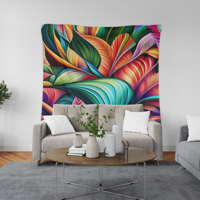 Tapisserie murale, H 60 po x l 51 po