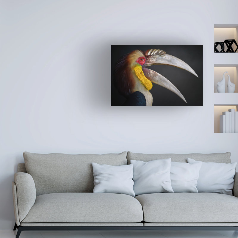 Œuvre d'art sur toile bol Fahmi Bhs L O L, H 16 po x l 24 po