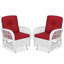 Chaise berçante d'extérieur en osier 2 pièces Bayou Breeze-1960223006