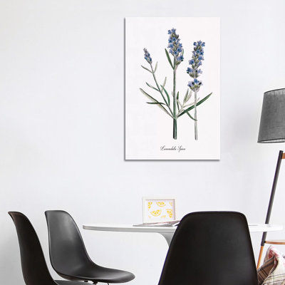 Lavender 1 Piece Wrapped Canvas Wall Art