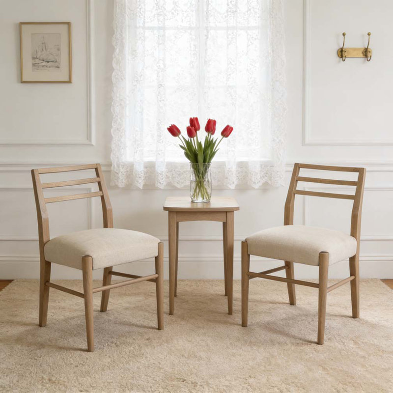 Chaise de salle à manger, Beige