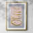 Gold Framed Paper selected