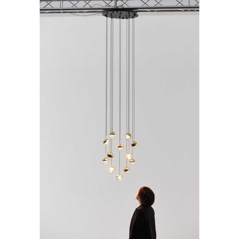 Dora 12 - Light Pendant, Brass