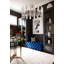Lustre doré à 12 lumières avec détails en cristal Garlend-523334726