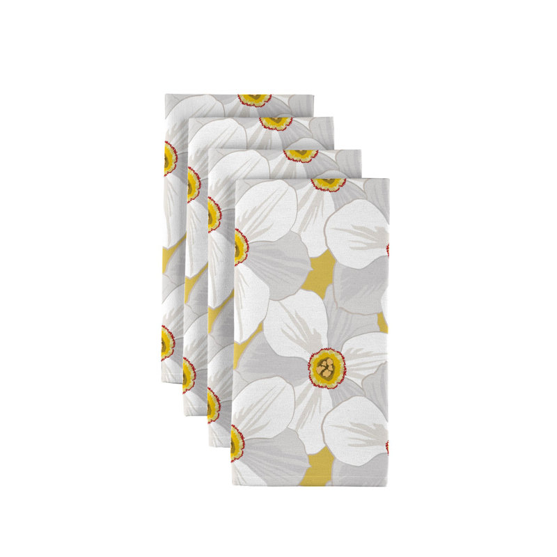 Peter Polyester Floral Square Napkin
