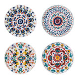 Mikasa Painted Medallion 6 In. Appetizer Plates