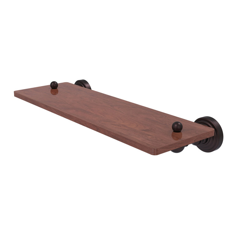 Beresford Bracket Shelf, Antique Bronze, 2.5" H x 16" W x 5" D
