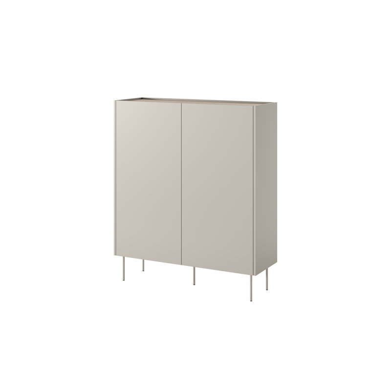 Venner 2 Door Laminate Wardrobe, Beige