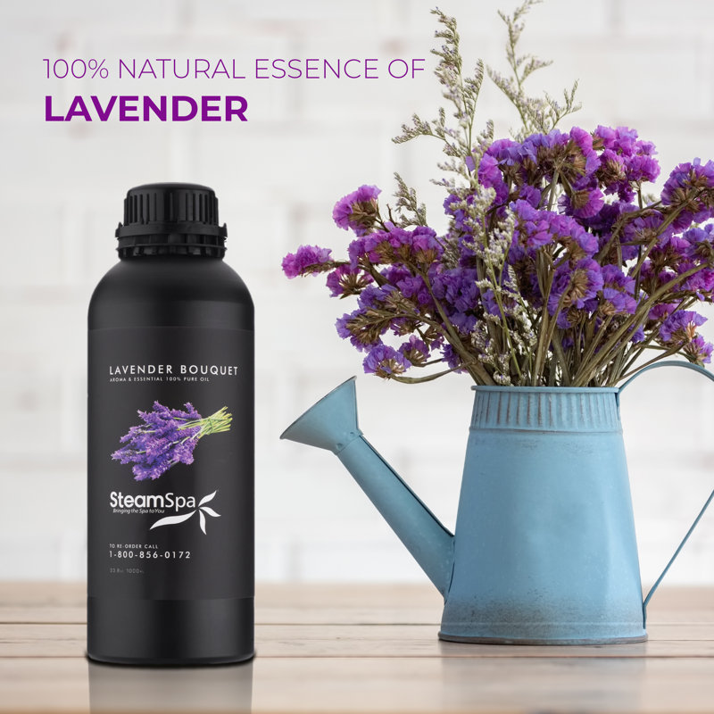 Huile essentielle de lavande 100% naturelle 1000 ml