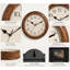 Wood Analogue Wall Clock
