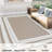 Outdoor Plastic Straw Rug 8x10 Reversible Patio Rug Outdoor Rug Waterproof Camping Rug Portable Outdoor Floor Mat for RV Porch Balcony Patio Camping Picnic Beach Beige Panel-1160470093-1160470089