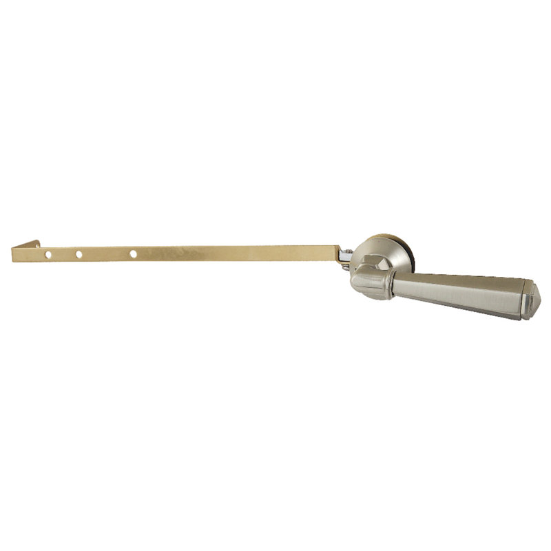 Kingston Brass Metropolitan Universal Front or Side Mount Toilet Tank Lever, Brushed Nickel