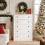 5-Drawer Dresser with Black Handles