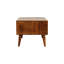 Table basse en bois massif avec poignée en châtaignier