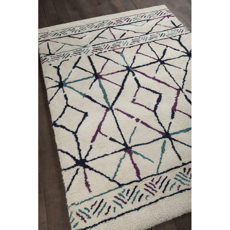 Chartwell Wool Geometric Indoor Rug, 5' x 7'6"