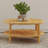Tashung Round Solid Wood Coffee Table Maple Brown