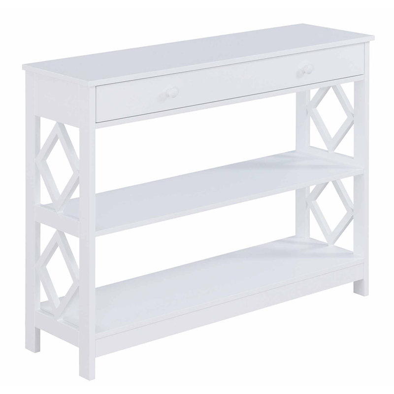 Console Dimson, Blanc, H 31,75 po x l 40 po x P 12 po
