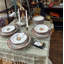 Petite nappe carrée en lin de coton avec pampilles Boho