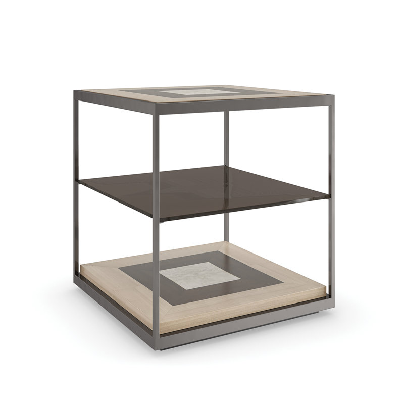 Caracole Classic Solid Wood Top End Table