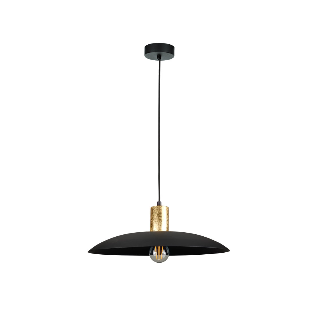 1 - Light Matte Black Dome Pendant