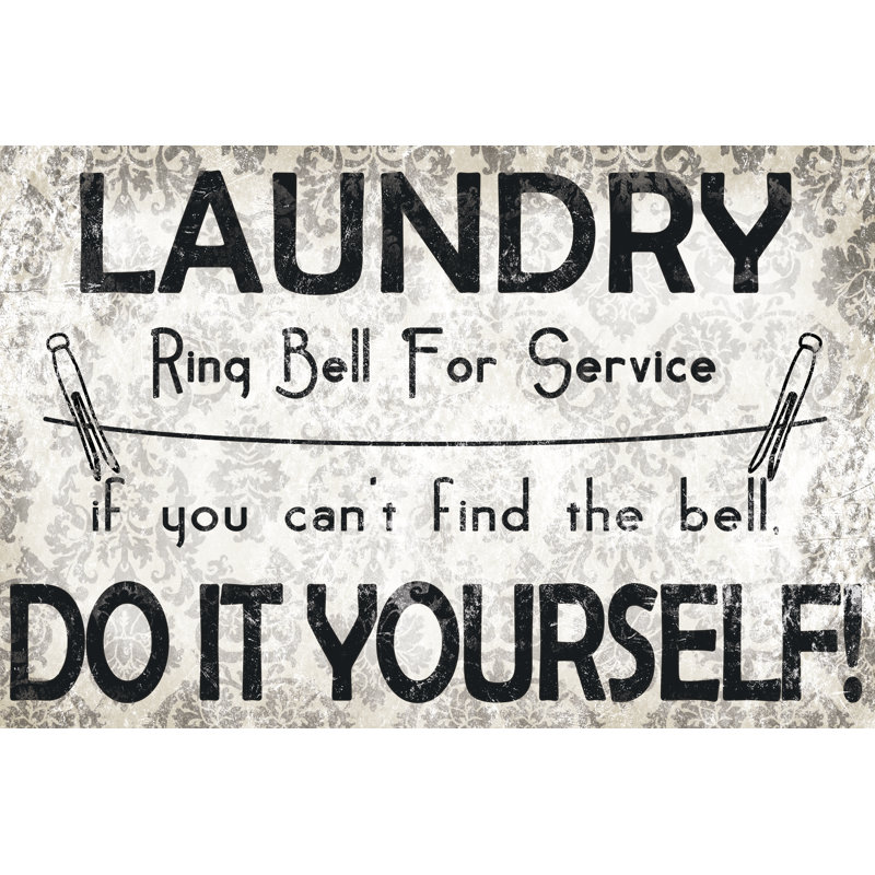 Ring Bell For Service - Wrapped Canvas Print, 51cm H x 76cm W x 3.8cm D
