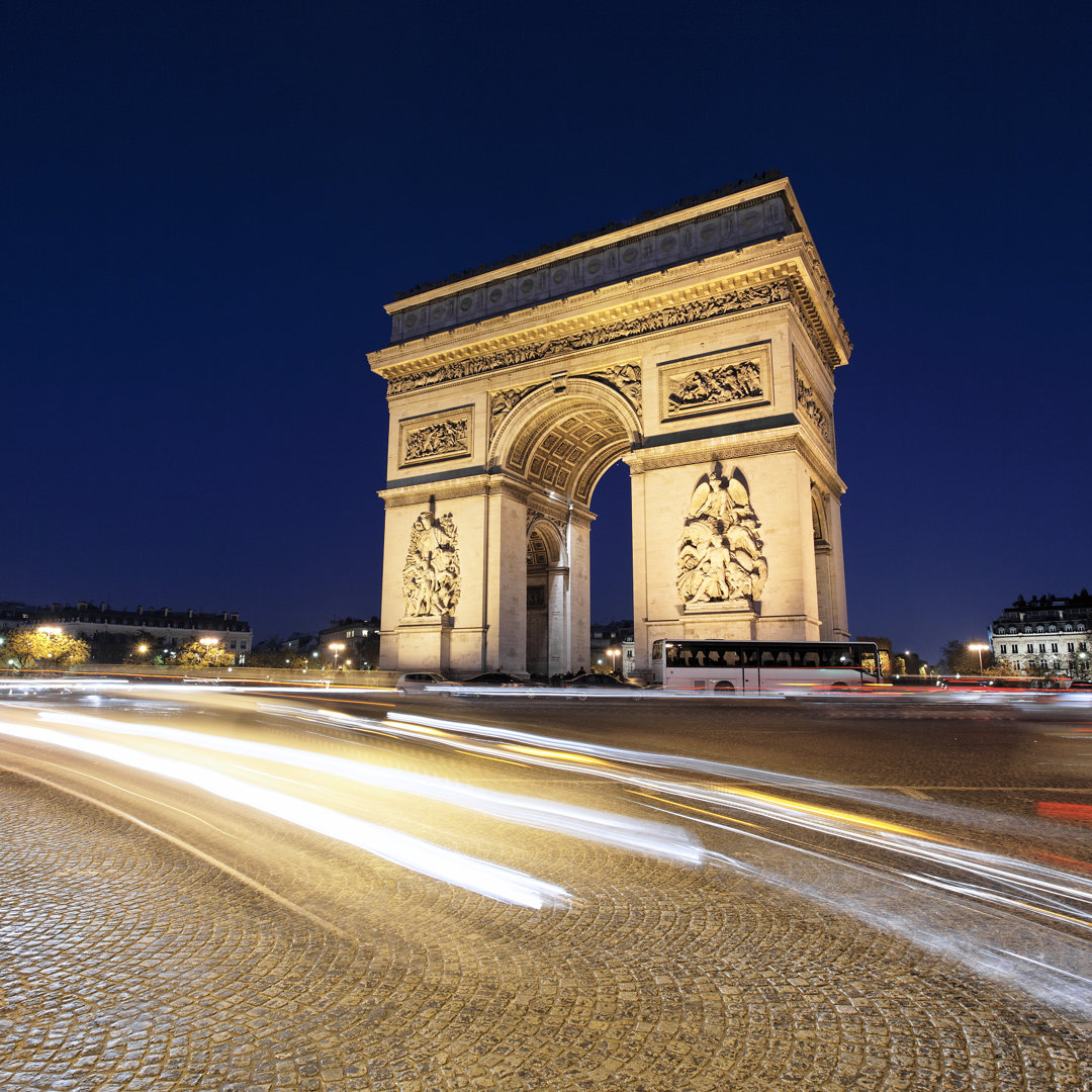 Arc De Triomphe von Vwalakte - Kunstdrucke auf Leinwand