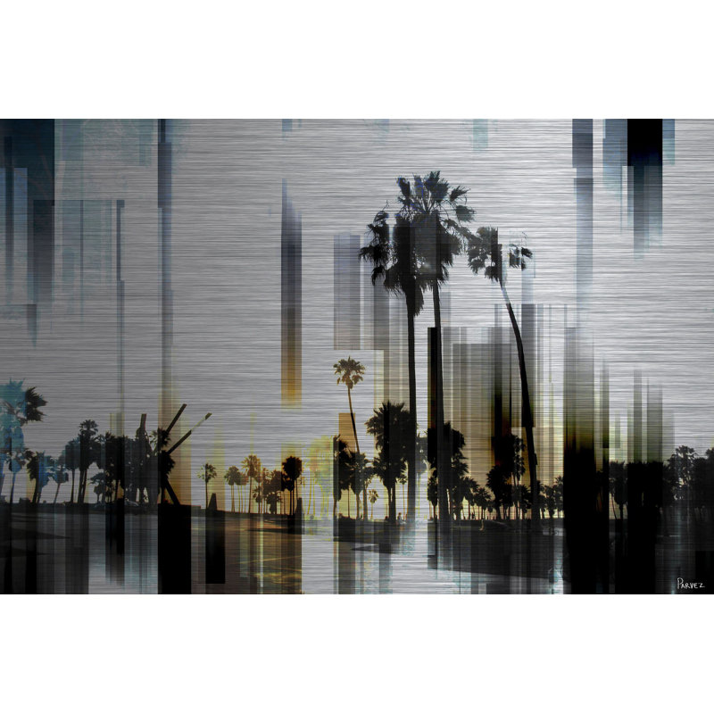 Reproduction de photo sur métal « ocean front » par parvez taj, H 8 po x l 12 po