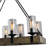 Barkley 8 - Light Dimmable Cylinder Chandelier