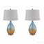 Lampe de table en verre Ombre, ensemble de 2