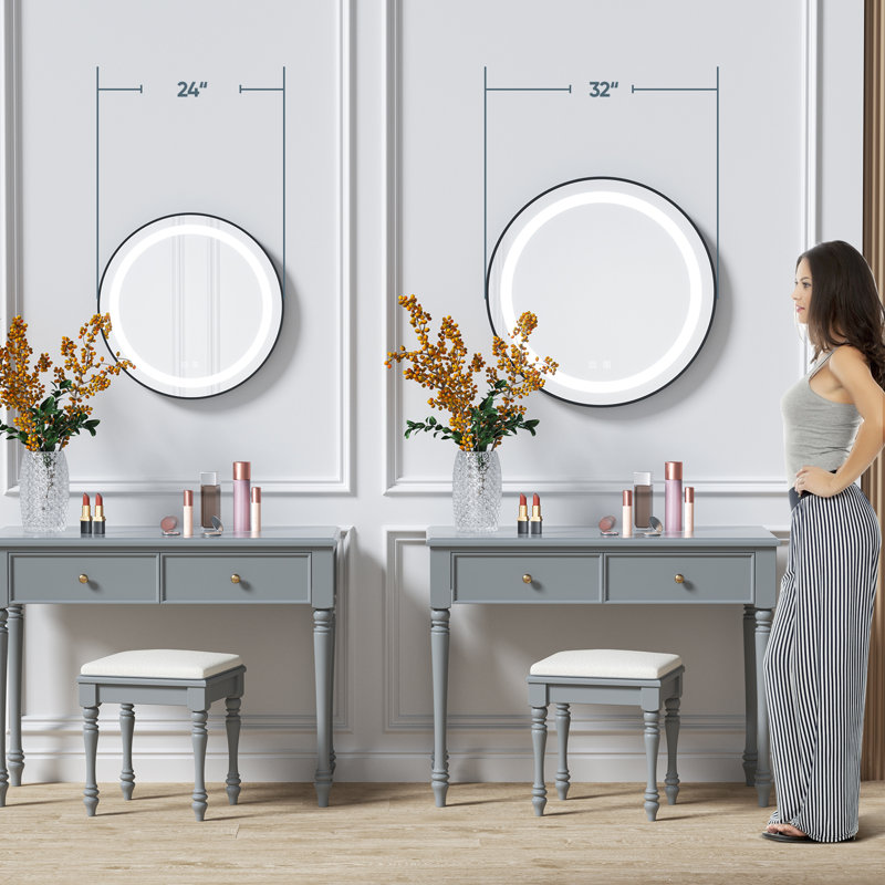 Miroir d'appoint Brandton, 24 po x 24 po